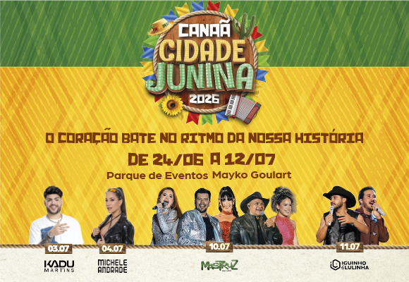 CANAÃ CIDADE JUNINA 2026