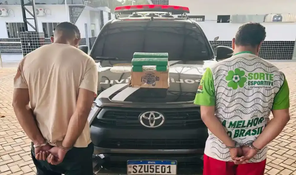 Polícia Civil prende dupla por tráfico de drogas em Canaã dos Carajás