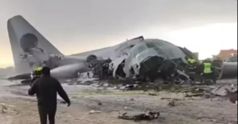 Registro do avião da Força Aérea da Bolívia | Reprodução