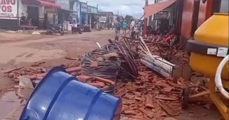 Carreta desgovernada causa pânico na cidade de Jacundá