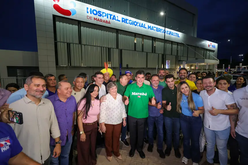 Governo do Pará entrega primeira etapa do Hospital Materno-Infantil de Marabá e amplia assistência no sudeste do Estado