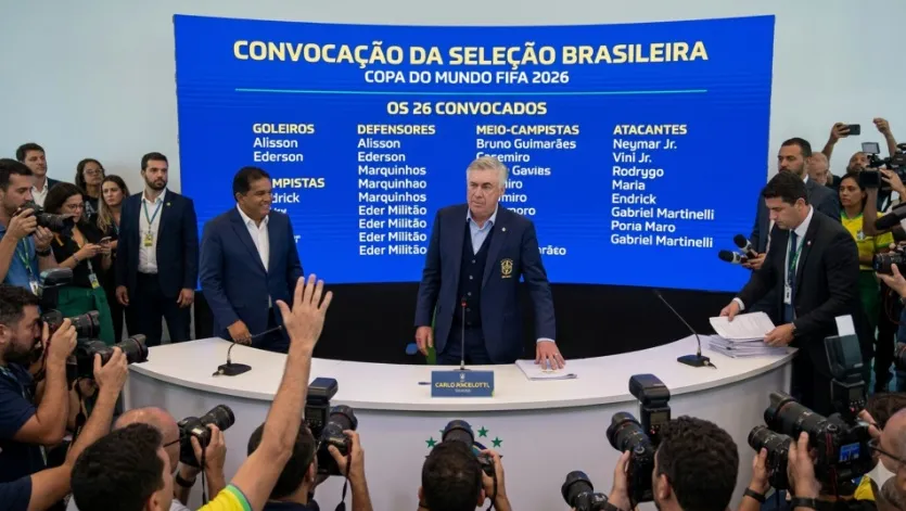 Neymar está na Seleção para a Copa do Mundo de 2026 //Foto criada por IA