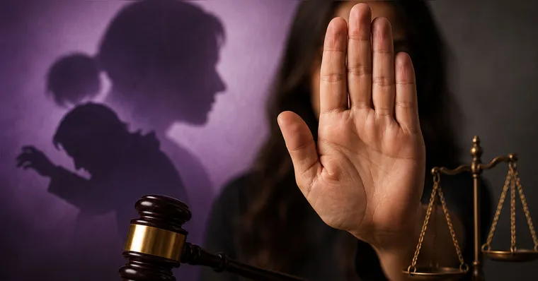 A violência doméstica segue entre os crimes que mais preocupam as autoridades no Brasil. | Foto: Gerada por IA