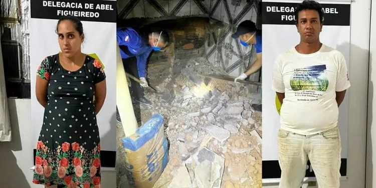 Casal é condenado por matar homem e esconder corpo em fossa no Pará. (Reprodução/ Correio de Carajás)