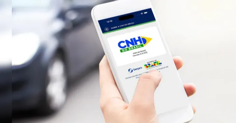 Falta da CNH física ou digital se configura infração de trânsito | Divulgação/Serpro