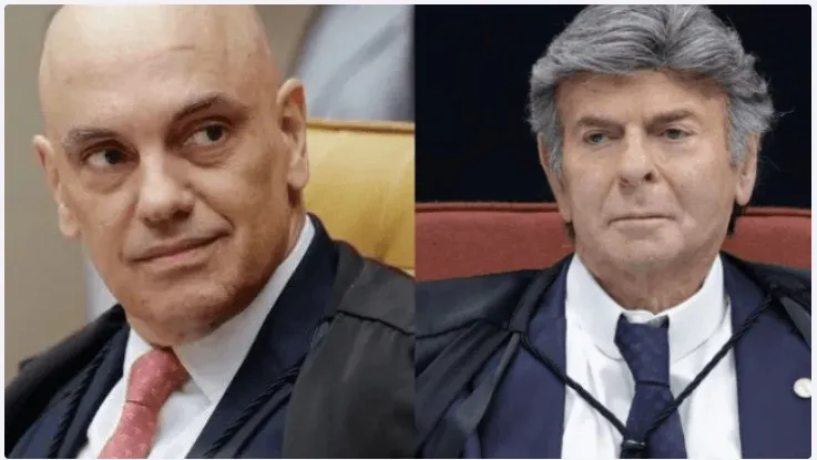 Fux e Moraes divergem em sessão do STF | Divulgação/STF
