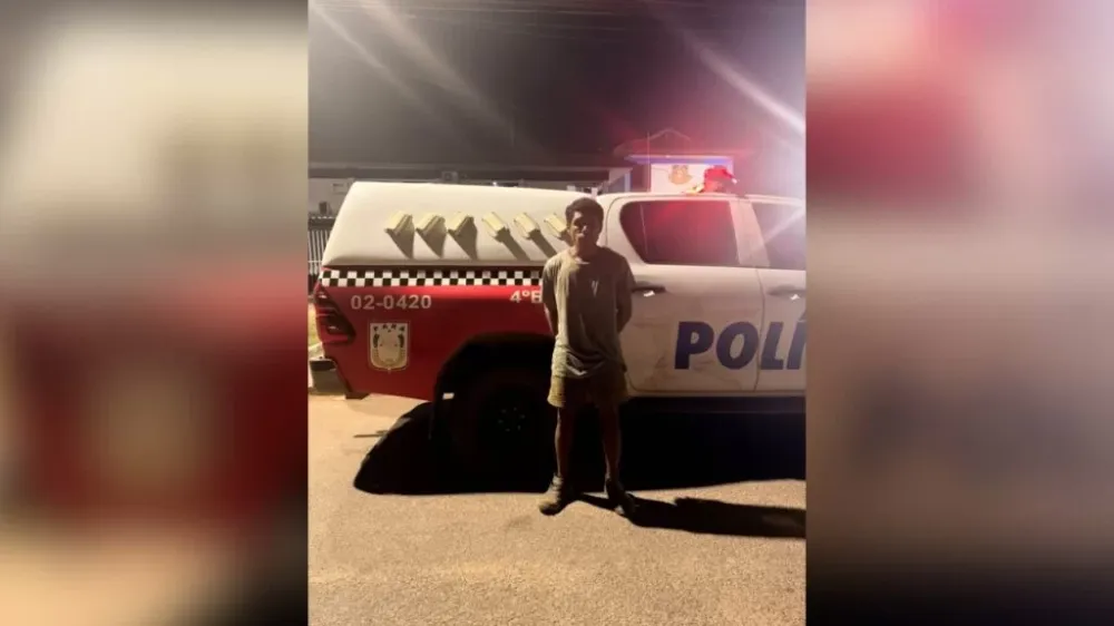 Homem é preso com câmera de segurança e crack após furto em Marabá