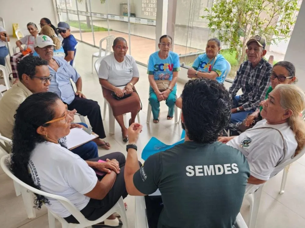 Evento debate o protagonismo de pessoas idosas em Canaã dos Carajás