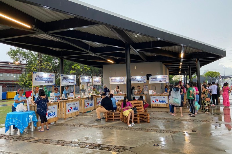 Sespa promove a 5° edição da Feira do Empreendedorismo Inclusivo, no Porto Futuro. Evento segue até domingo (29). 