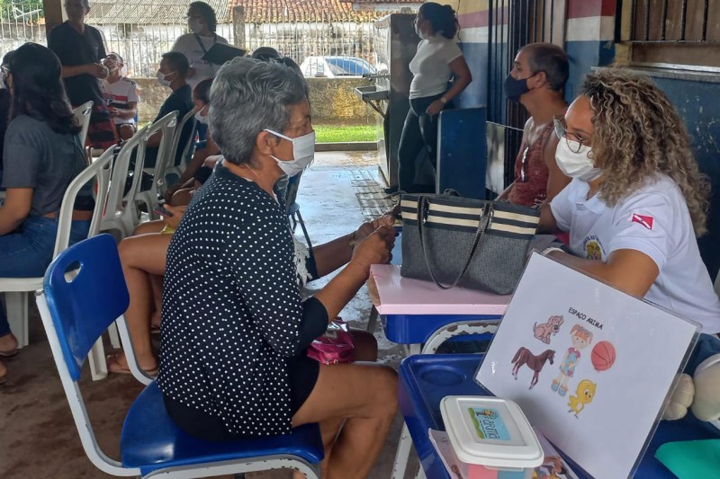 TerPaz itinerante leva serviços de saúde aos moradores do Paracuri, em Icoaraci