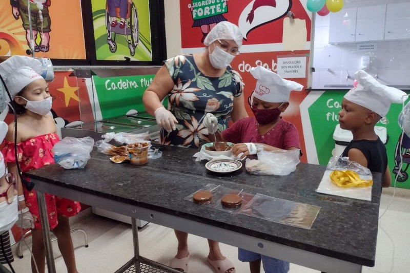 Projeto ajuda pacientes oncológicos a desvendar os segredos da culinária