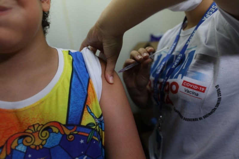 Pará recebe remessa de 50 mil doses de vacina Pfizer pediátrica