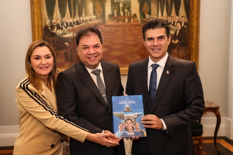 Governador Helder Barbalho presta contas durante abertura do ano legislativo da Alepa