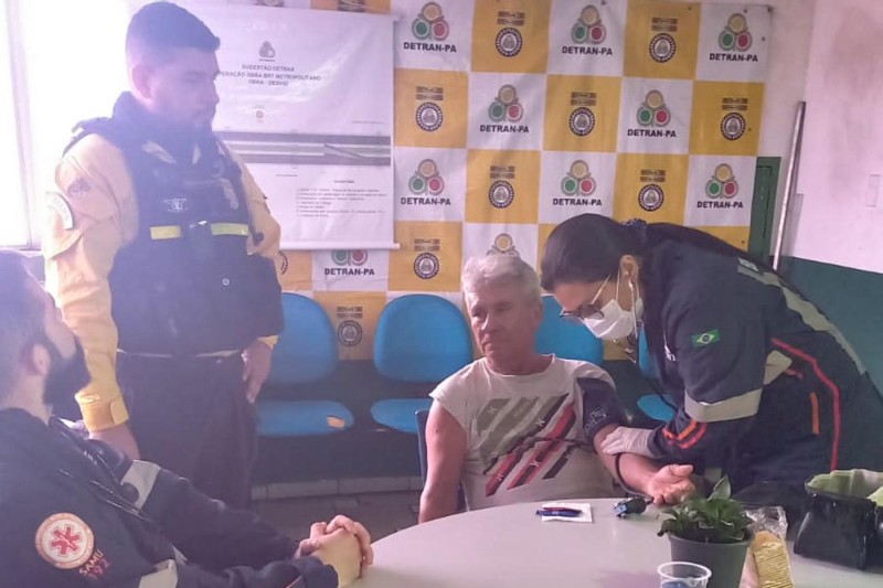 Agentes do Detran localizam, nesta quarta-feira (08), idoso desaparecido em Marituba 