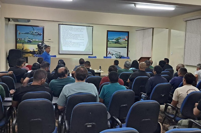 Graesp promove primeira capacitação de 2023 para mecânicos e pilotos de aeronaves