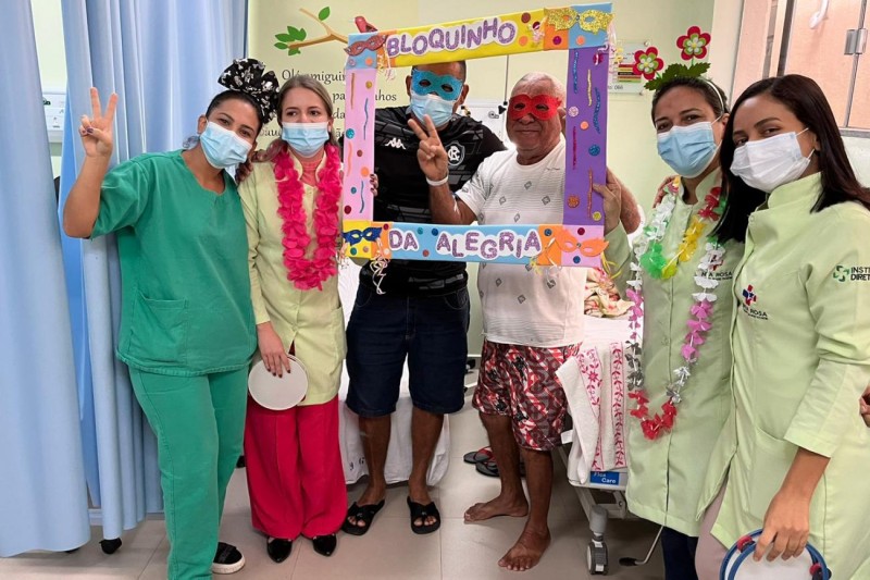 'Bloquinho da Alegria' muda rotina no Hospital Regional Santa Rosa