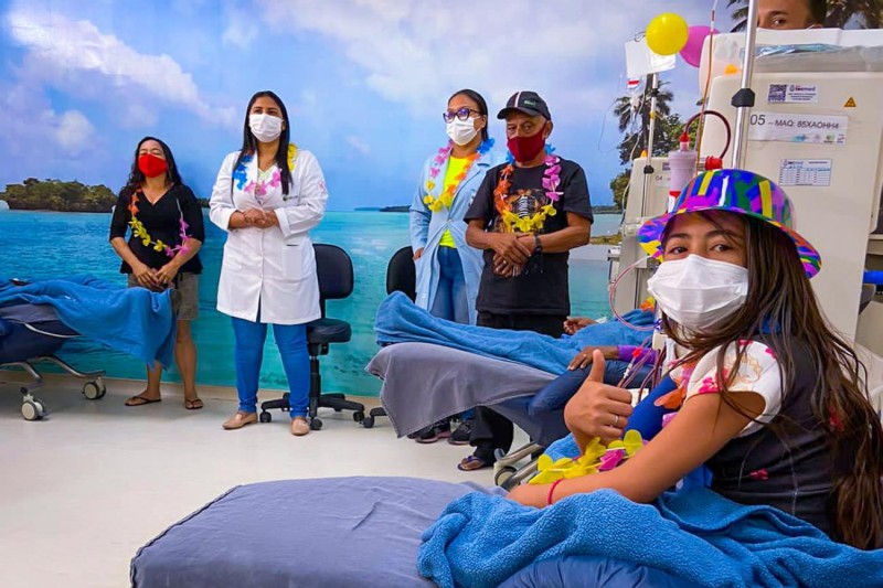 Bloquinhos no HRPM fazem alegria de usuários da pediatria e da hemodiálise