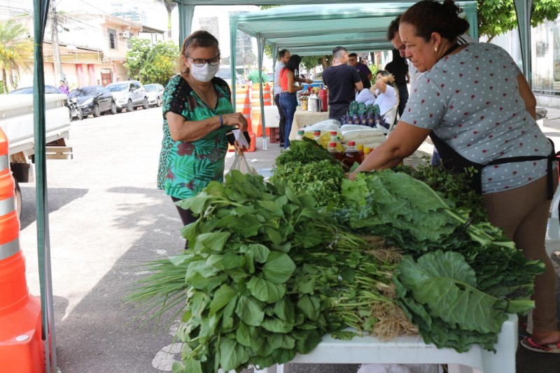 Semas realiza mais uma edição da Feira da Agricultura Familiar e Sustentabilidade