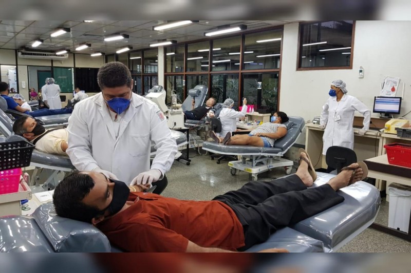 Hemopa inicia a semana com a captação de quase 400 bolsas de sangue