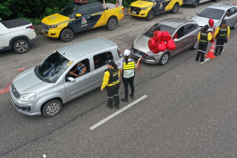 Detran realiza operação especial em homenagem ao Dia Internacional da Mulher