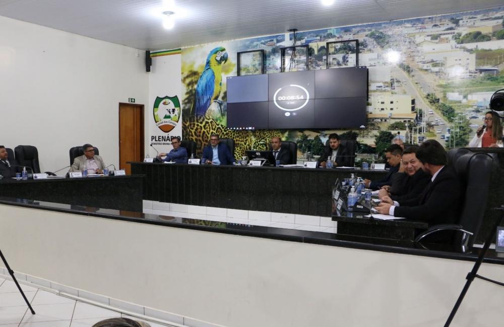 20ª Sessão Ordinária de 2023 aconteceu nessa terça-feira na Câmara Municipal