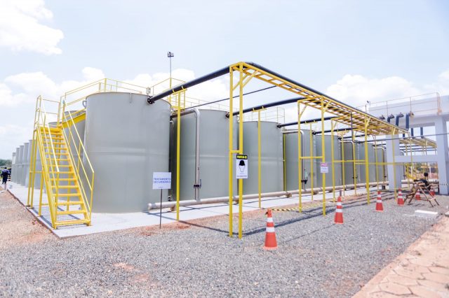 Prefeitura de Canaã dos Carajás inaugurou a Estação de Tratamento de Esgoto em comemoração aos 29 anos do município