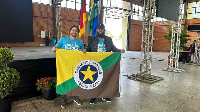 Junior Garra e Cleverson Zajac participam do Encontro Nacional dos Conselhos da Educação