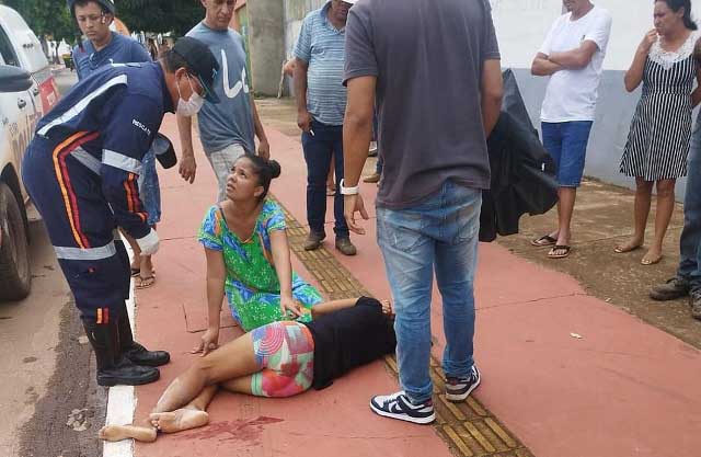 Mulher sofre tentativa de feminicídio no centro de Canaã dos Carajás