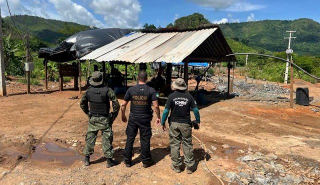 Força tarefa fecha garimpo ilegal em Canaã dos Carajás