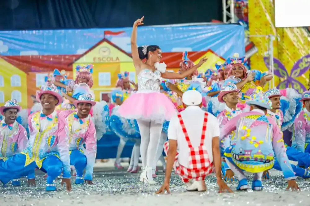 Quadrilhas do Maranhão e Pará brilham na abertura do Festival Nacional