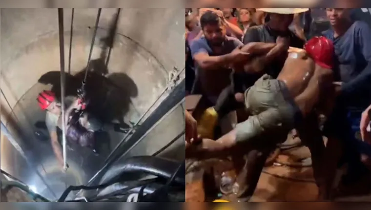 Garimpeiros são encaminhados para o hospital em Canaã dos Carajás